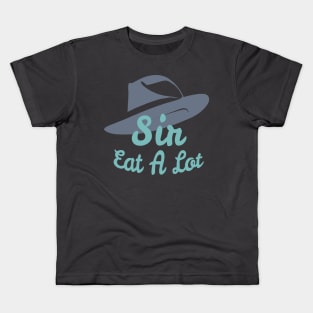 Sir Eat A Lot Kids T-Shirt